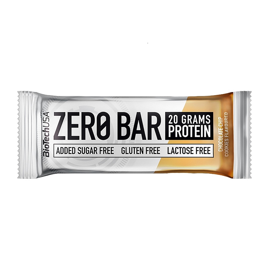 Protein Zero Bar 50 Gr Chocolate Chip Cookies Right Nutrition